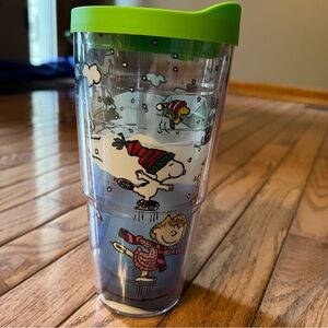 Peanuts Ice Skating Tervis 24 oz